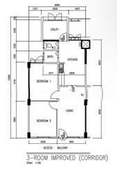 Blk 128 Bukit Merah View (Bukit Merah), HDB 3 Rooms #587118061